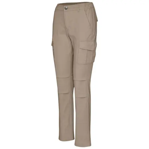 Ladies Mandara Pants Khaki Side